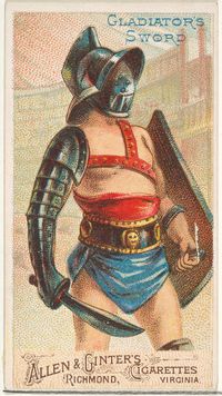 Gladiator&#039;s_Sword,_from_the_Arms_of_All_Nations_series_(N3)_for_Allen_&amp;_Ginter_Cigarettes_Brands_MET_DP828676