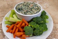 Spinach_Dip_and_Raw_Vegetables_(49164480716)