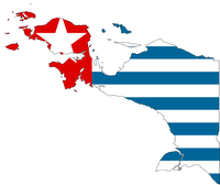 Kaart van West-Papua